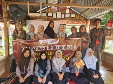 Komunitas Panyoet Sastra Rangkang Pustaka Gelar Musyawarah Besar (Mubes)