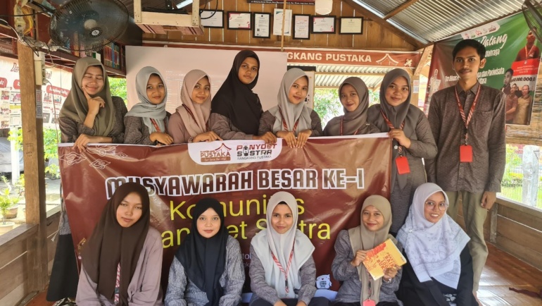 Komunitas Panyoet Sastra Rangkang Pustaka Gelar Musyawarah Besar (Mubes)